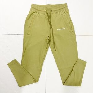 NWT ALPHALETE WOMEN’S CORE JOGGERS IN LIGHT GREEN XS, SMALL, MEDIUM,LARGE